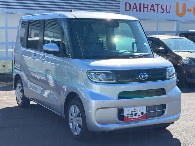 タントスローパーX14インチフルホイールキャップ フルLEDヘッドランプ オート格納式カラードドアミラー 左側パワースライドドア TFTカラーマルチインフォメーションディスプレイ フルファブリックシート(静岡県)の中古車