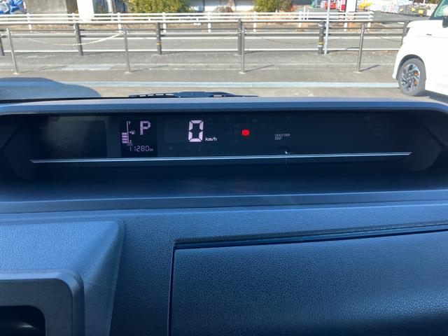 タントスローパーX14インチフルホイールキャップ フルLEDヘッドランプ オート格納式カラードドアミラー 左側パワースライドドア TFTカラーマルチインフォメーションディスプレイ フルファブリックシート(静岡県)の中古車