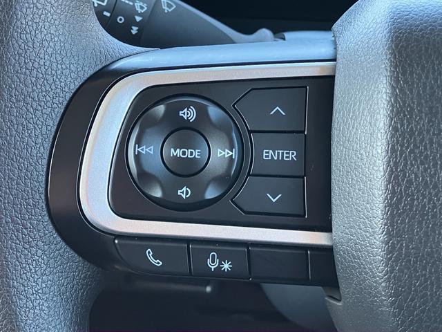 タントスローパーX14インチフルホイールキャップ フルLEDヘッドランプ オート格納式カラードドアミラー 左側パワースライドドア TFTカラーマルチインフォメーションディスプレイ フルファブリックシート(静岡県)の中古車