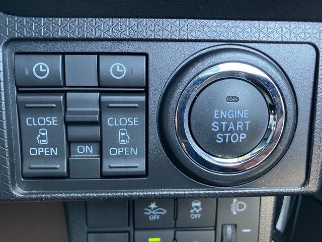 タントスローパーX14インチフルホイールキャップ フルLEDヘッドランプ オート格納式カラードドアミラー 左側パワースライドドア TFTカラーマルチインフォメーションディスプレイ フルファブリックシート(静岡県)の中古車