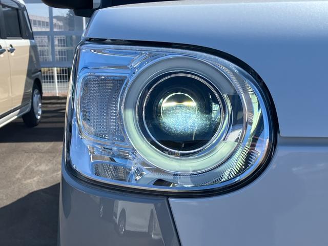 ムーヴキャンバスストライプスG14インチフルホイールキャップ LEDヘッドランプ LEDフォグランプ ホっとカップホルダー 両側パワースライドドア キーフリーシステム プッシュボタンスタート UVカットガラス(静岡県)の中古車