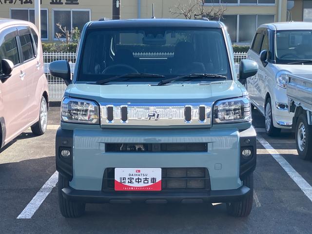 タフトGターボ15インチアルミホイール オートレベリング機能付フルLEDヘッドランプ LEDフォグランプ 本革巻ステアリングホイール 本革巻インパネセンターシフト TFTカラーマルチインフォメーションディスプレイ(静岡県)の中古車