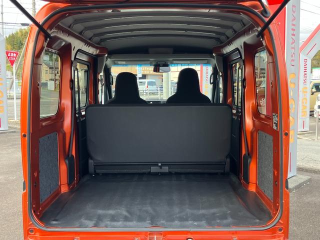 ハイゼットカーゴDXCVT 撥水フルファブリックシート表皮 オーバーヘッドシェルフ アッパートレイ キーレスエントリー ユースフルナット(31ヶ所)(静岡県)の中古車