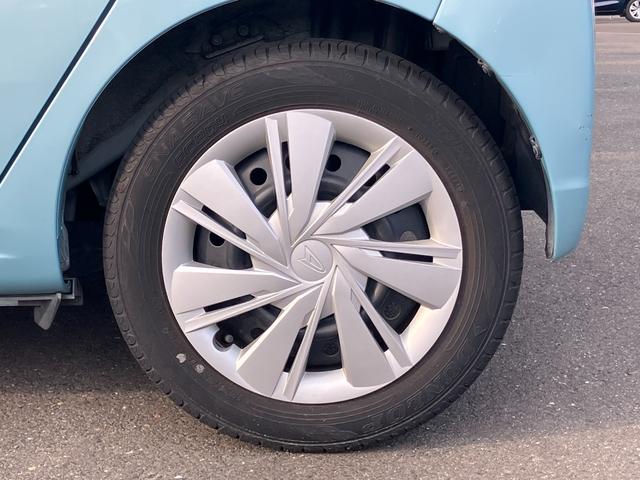 ミライースＸ　ＳＡIII１４インチフルホイールキャップ　ＬＥＤヘッドランプ　電動格納式（カラード）ドアミラー　自発光式デジタルメーターブルーイルミネーションメーター　マニュアルエアコン（ダイヤル式）　キーレスエントリー（静岡県）の中古車