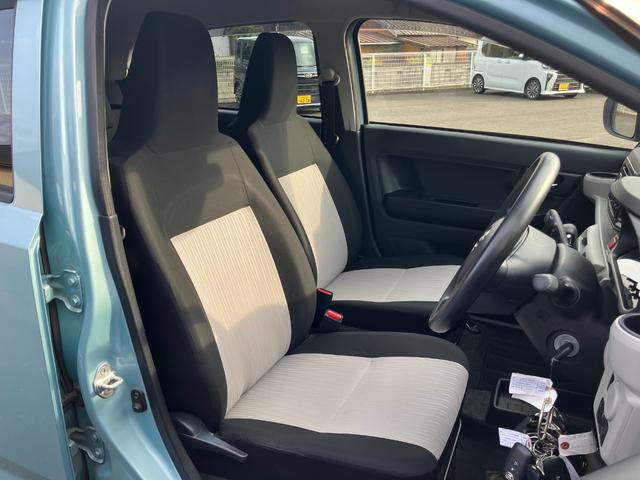 ミライースＸ　ＳＡIII１４インチフルホイールキャップ　ＬＥＤヘッドランプ　電動格納式（カラード）ドアミラー　自発光式デジタルメーターブルーイルミネーションメーター　マニュアルエアコン（ダイヤル式）　キーレスエントリー（静岡県）の中古車