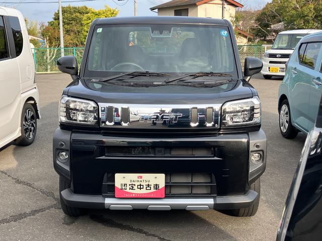 タフトＧ　クロムベンチャーメッキドアアウターハンドル　１５インチアルミホイール　オートレベリング機能付フルＬＥＤヘッドランプ　ＬＥＤフォグランプ　本革巻ステアリングホイール　本革巻インパネセンターシフト（静岡県）の中古車