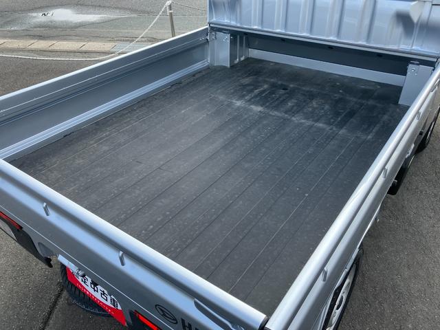 ハイゼットトラックジャンボエクストラＬＥＤヘッドランプ　シートスライド＆リクライニング機構　荷台ステップ　オーバーヘッドシェルフ　マニュアルエアコン　コーナーセンサー（静岡県）の中古車