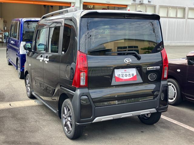 タントファンクロス１４インチアルミホイール　フルＬＥＤヘッドランプ　オート格納式カラードドアミラー　両側パワースライドドア　キーフリーシステム　プッシュボタンスタート（静岡県）の中古車
