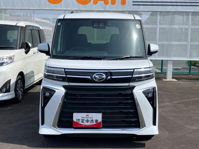 タントカスタムＲＳ１５インチアルミホイール　キーフリーシステム　プッシュボタンスタート　オートエアコン（プッシュ式）　フルＬＥＤヘッドランプ　オート格納式カラードドアミラー　本革巻ステアリングホイール（静岡県）の中古車