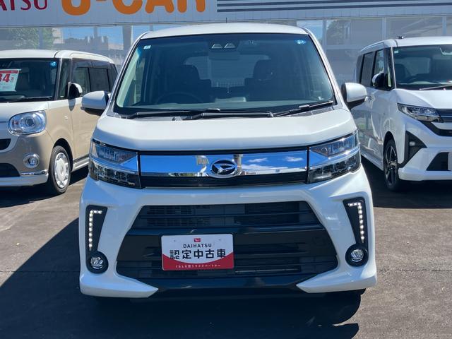 ムーヴカスタム RS ハイパーSAIIILEDヘッドライト 15インチアルミホイール キーフリーシステム チルトステアリング UVカットガラス 運転席シートリフター(静岡県)の中古車