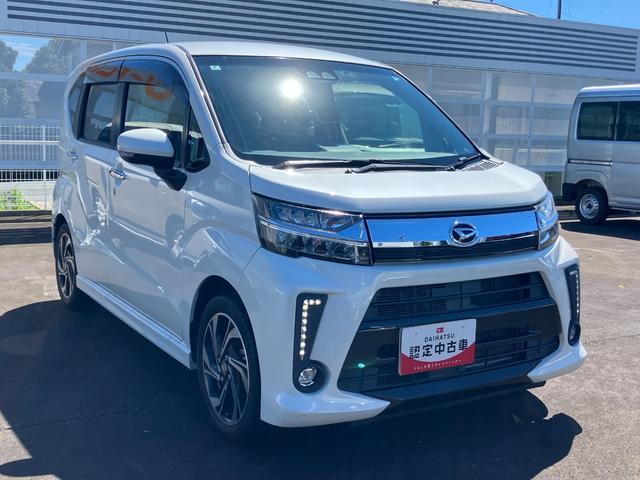 ムーヴカスタム RS ハイパーSAIIILEDヘッドライト 15インチアルミホイール キーフリーシステム チルトステアリング UVカットガラス 運転席シートリフター(静岡県)の中古車