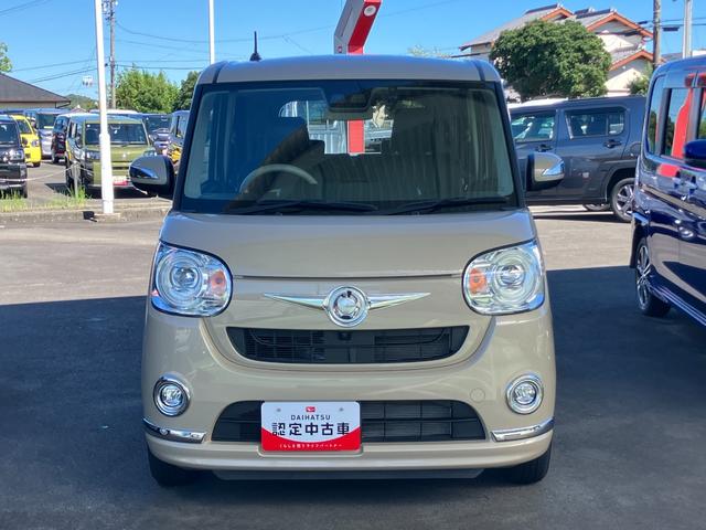 ムーヴキャンバスGメイクアップリミテッド SAIII14インチフルホイールキャップ LEDヘッドランプ キーフリーシステム 両側パワースライドドア オートエアコン(プッシュ式) オートライト 置きラクボックス(静岡県)の中古車