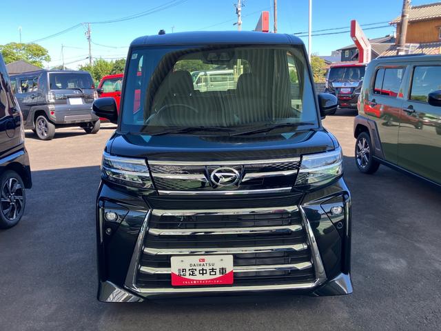 タントカスタムRS15インチアルミホイール キーフリーシステム プッシュボタンスタート オートエアコン(プッシュ式) フルLEDヘッドランプ オート格納式カラードドアミラー 本革巻ステアリングホイール(静岡県)の中古車