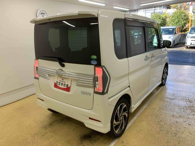 タントカスタムＲＳ　トップエディションＶＳ　ＳＡIIIまごころ保証１年付き　記録簿　取扱説明書　タイヤ新品　ＥＴＣ　ドラレコ　ナビ　バックカメラ　衝突被害軽減システム　スマートキー　オートマチックハイビーム　アルミホイール　ターボ　レーンアシスト　ＡＢＳ（静岡県）の中古車