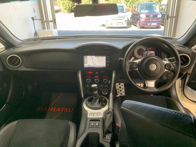 86GTリミテッド ナビまごころ保証1年付き 記録簿 取扱説明書 ドラレコ ETC バックカメラ スマートキー アルミホイール ワンオーナー エアバッグ エアコン パワーステアリング パワーウィンドウ ABS(静岡県)の中古車