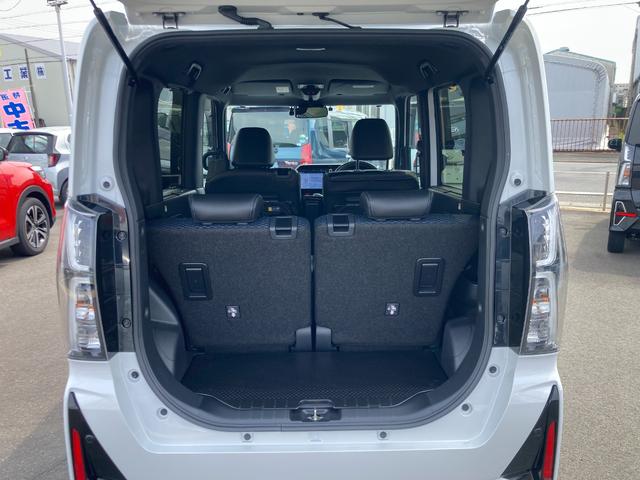 タントカスタムＸ１４インチアルミホイール　大型エアロバンパー　フルＬＥＤヘッドランプ　オート格納式カラードドアミラー　両側パワースライドドア　キーフリーシステム　プッシュボタンスタート（静岡県）の中古車