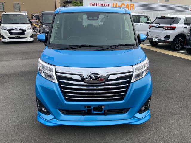 トールカスタムＧ　リミテッド　ＳＡIIIキーフリーシステム　プッシュボタンスタート　ＬＥＤヘッドライト　フロントフォグランプ　両側パワースライドドア　アルミホイール　オートエアコン（プッシュ式）（静岡県）の中古車