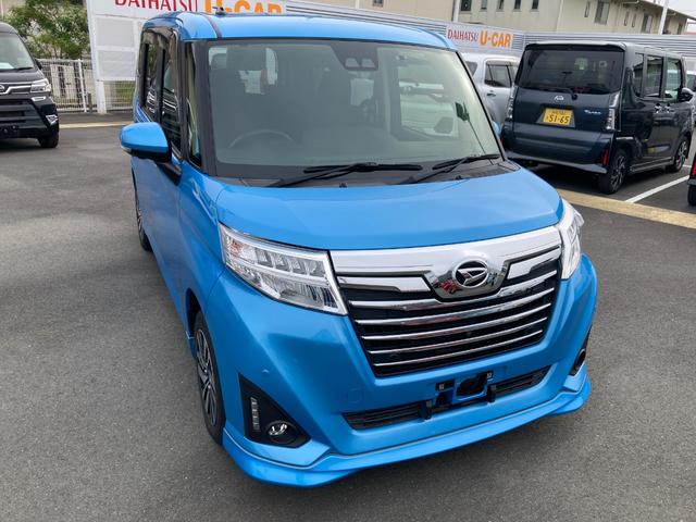 トールカスタムＧ　リミテッド　ＳＡIIIキーフリーシステム　プッシュボタンスタート　ＬＥＤヘッドライト　フロントフォグランプ　両側パワースライドドア　アルミホイール　オートエアコン（プッシュ式）（静岡県）の中古車