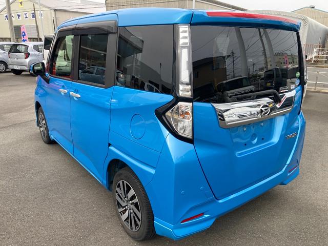トールカスタムＧ　リミテッド　ＳＡIIIキーフリーシステム　プッシュボタンスタート　ＬＥＤヘッドライト　フロントフォグランプ　両側パワースライドドア　アルミホイール　オートエアコン（プッシュ式）（静岡県）の中古車