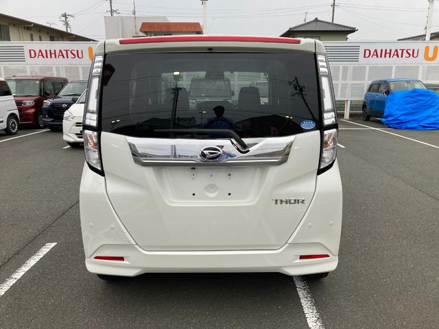 トールカスタムＧ　リミテッド　ＳＡIIIキーフリーシステム　プッシュボタンスタート　ＬＥＤヘッドライト　フロントフォグランプ　両側パワースライドドア　アルミホイール　オートエアコン（プッシュ式）（静岡県）の中古車