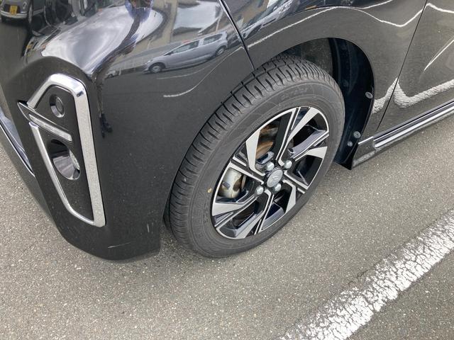 タントカスタムＸ１４インチアルミホイール　大型エアロバンパー　フルＬＥＤヘッドランプ　オート格納式カラードドアミラー　両側パワースライドドア　キーフリーシステム　プッシュボタンスタート（静岡県）の中古車