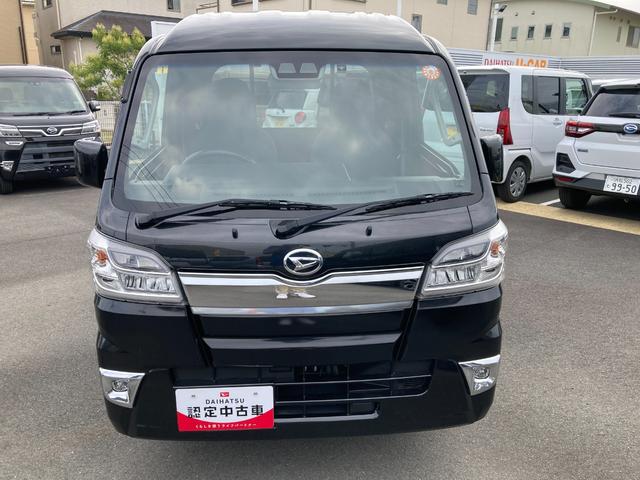 ハイゼットトラックジャンボＳＡIIIｔ４ＷＤ　ＡＴ　シートスライド＆リクライニング機構　荷台ステップ　オーバーヘッドシェルフ　マニュアルエアコン　パワーウィンドウ　パワーステアリング（静岡県）の中古車