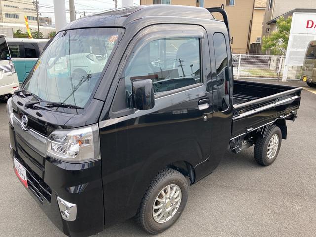 ハイゼットトラックジャンボＳＡIIIｔ４ＷＤ　ＡＴ　シートスライド＆リクライニング機構　荷台ステップ　オーバーヘッドシェルフ　マニュアルエアコン　パワーウィンドウ　パワーステアリング（静岡県）の中古車