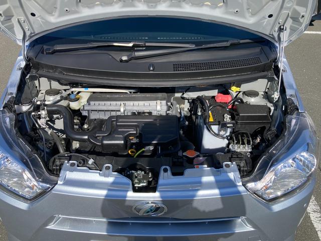 ミライースＬ　ＳＡIII１３インチフルホイールキャップ　マルチリフレクターハロゲンヘッドランプ　可倒式ドアミラー　自発光式デジタルメーターアンバーイルミネーションメーター　マニュアルエアコン（ダイヤル式）　キーレスエントリー（静岡県）の中古車