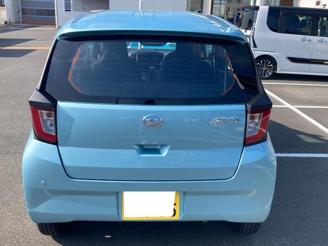 ミライースＬ　ＳＡIII１３インチフルホイールキャップ　マルチリフレクターハロゲンヘッドランプ　可倒式ドアミラー　自発光式デジタルメーターアンバーイルミネーションメーター　マニュアルエアコン（ダイヤル式）　キーレスエントリー（静岡県）の中古車