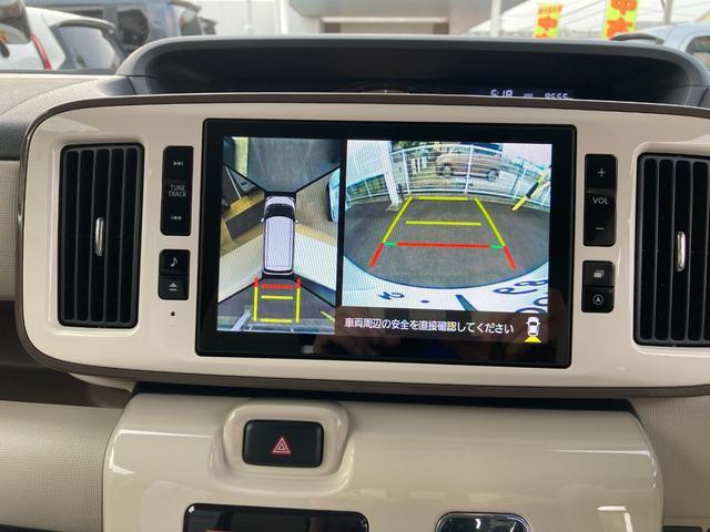 ムーヴキャンバスＧメイクアップＶＳ　ＳＡIII１４インチフルホイールキャップ　ＬＥＤヘッドランプ　キーフリーシステム　両側パワースライドドア　オートエアコン（プッシュ式）　オートライト　置きラクボックス（静岡県）の中古車