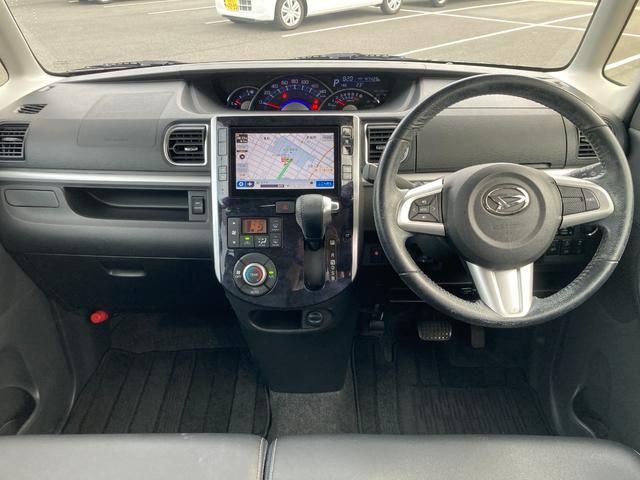 タントカスタムＲＳ　トップエディションＶＳ　ＳＡIII１５インチアルミホイール　大型エアロバンパー　ＬＥＤヘッドランプ　オート格納式カラードドアミラー　本革巻ステアリングホイール　両側パワースライドドア（静岡県）の中古車