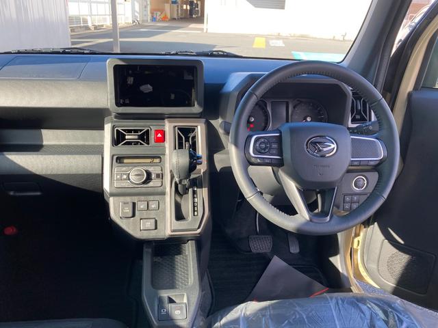 タフトG ダーククロムベンチャー15インチアルミホイール オートレベリング機能付フルLEDヘッドランプ LEDフォグランプ 本革巻ステアリングホイール 本革巻インパネセンターシフト キーフリーシステム プッシュボタンスタート(静岡県)の中古車