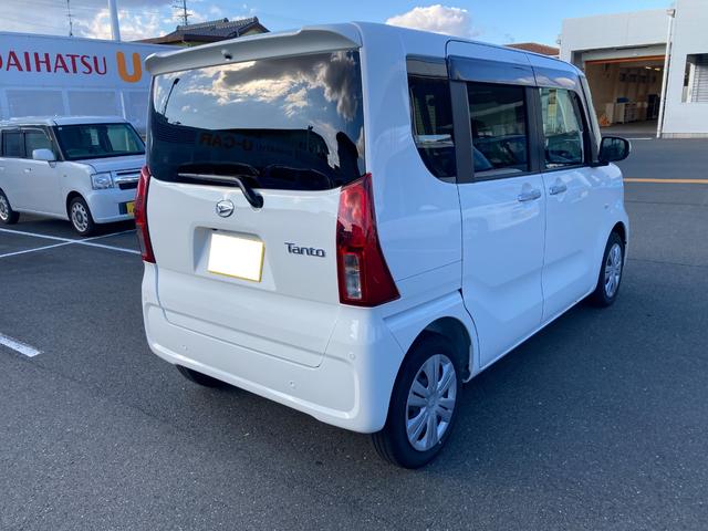 タントX 雹害車14インチフルホイールキャップ フルLEDヘッドランプ オート格納式カラードドアミラー 左側パワースライドドア TFTカラーマルチインフォメーションディスプレイ フルファブリックシート(静岡県)の中古車