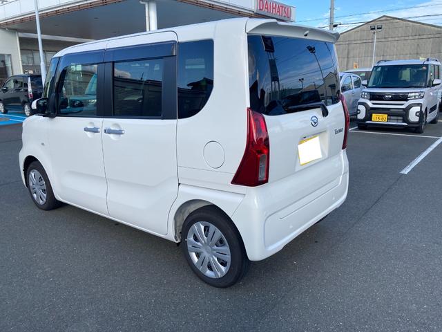 タントX 雹害車14インチフルホイールキャップ フルLEDヘッドランプ オート格納式カラードドアミラー 左側パワースライドドア TFTカラーマルチインフォメーションディスプレイ フルファブリックシート(静岡県)の中古車