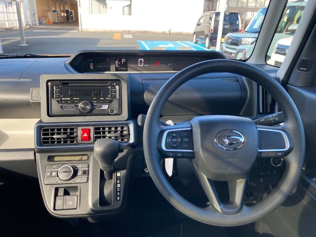 タントX 雹害車14インチフルホイールキャップ フルLEDヘッドランプ オート格納式カラードドアミラー 左側パワースライドドア TFTカラーマルチインフォメーションディスプレイ フルファブリックシート(静岡県)の中古車