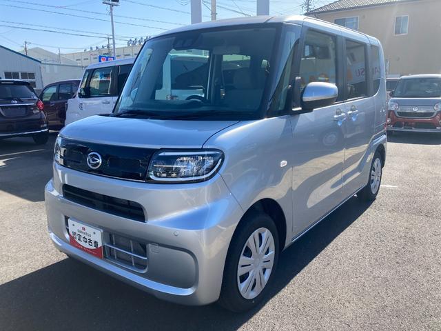 タントＸ１４インチフルホイールキャップ　フルＬＥＤヘッドランプ　オート格納式カラードドアミラー　左側パワースライドドア　ＴＦＴカラーマルチインフォメーションディスプレイ　フルファブリックシート（静岡県）の中古車