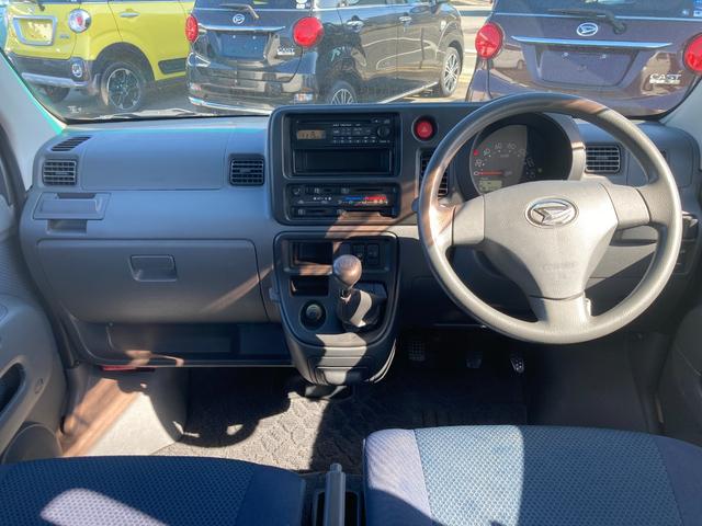 ハイゼットカーゴクルーズ２ＷＤ　ＭＴ　マニュアルエアコン（ダイヤル式）　パワーウィンドウ　電動格納ドアミラー　キーレスエントリー　オーバーヘッドシェルフ　ハロゲンヘッドライト（静岡県）の中古車