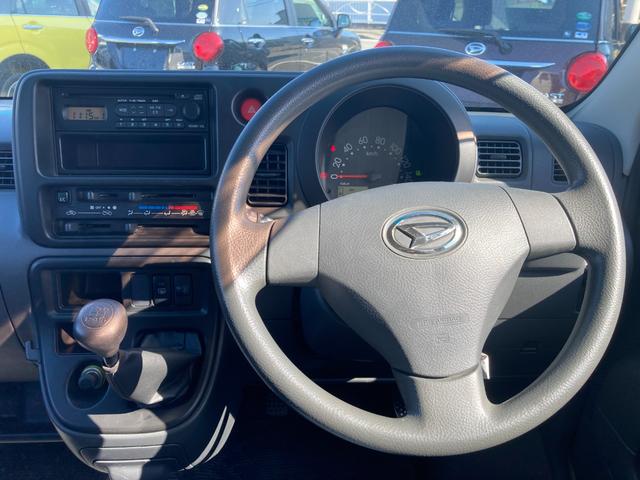 ハイゼットカーゴクルーズ２ＷＤ　ＭＴ　マニュアルエアコン（ダイヤル式）　パワーウィンドウ　電動格納ドアミラー　キーレスエントリー　オーバーヘッドシェルフ　ハロゲンヘッドライト（静岡県）の中古車