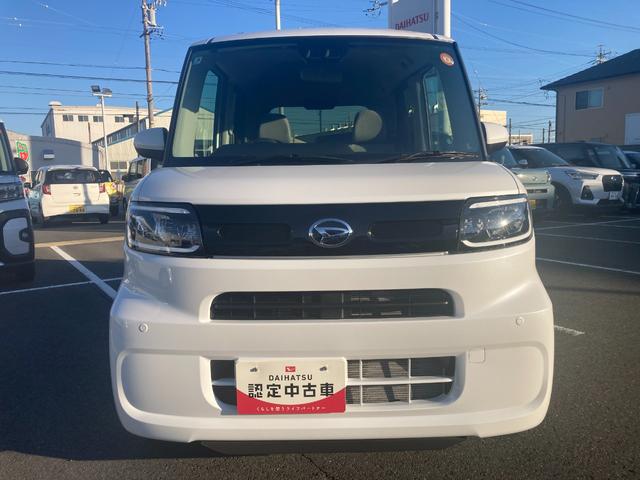 タントＸ１４インチフルホイールキャップ　フルＬＥＤヘッドランプ　オート格納式カラードドアミラー　左側パワースライドドア　ＴＦＴカラーマルチインフォメーションディスプレイ　フルファブリックシート（静岡県）の中古車