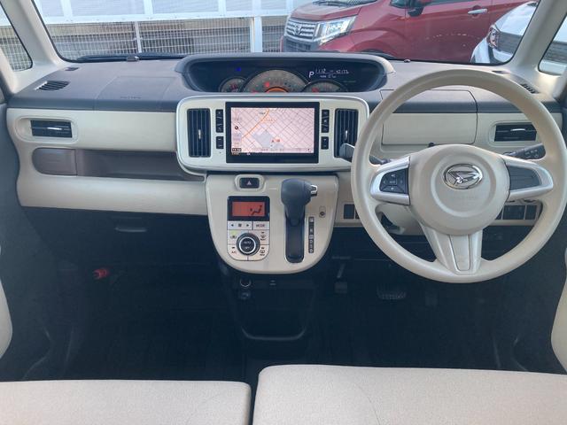 ムーヴキャンバスＧメイクアップ　ＳＡII１４インチフルホイールキャップ　ＬＥＤヘッドランプ　キーフリーシステム　両側パワースライドドア　オートエアコン（プッシュ式）　オートライト　置きラクボックス（静岡県）の中古車