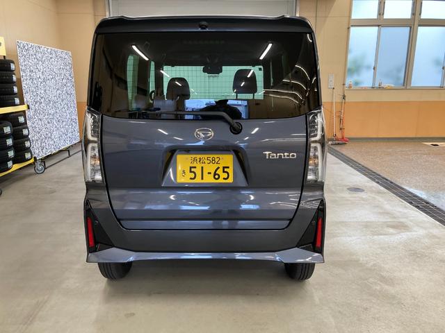 タントカスタムX14インチアルミホイール 大型エアロバンパー フルLEDヘッドランプ オート格納式カラードドアミラー 両側パワースライドドア キーフリーシステム プッシュボタンスタート(静岡県)の中古車