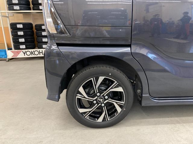 タントカスタムX14インチアルミホイール 大型エアロバンパー フルLEDヘッドランプ オート格納式カラードドアミラー 両側パワースライドドア キーフリーシステム プッシュボタンスタート(静岡県)の中古車