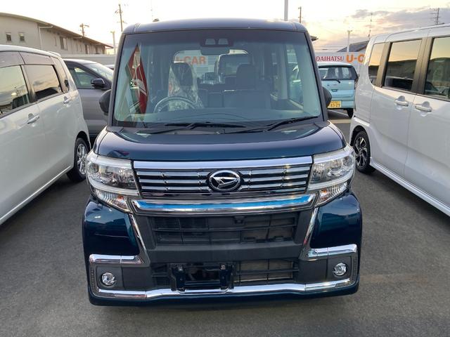 タントカスタムＸ　トップエディションＶＳ　ＳＡIII１４インチアルミホイール　キーフリーシステム　パワースライドドア（片側）　オートエアコン（プッシュ式）　ＬＥＤヘッドランプ　プッシュボタンスタート（静岡県）の中古車