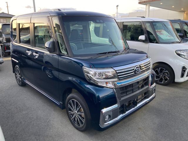 タントカスタムＸ　トップエディションＶＳ　ＳＡIII１４インチアルミホイール　キーフリーシステム　パワースライドドア（片側）　オートエアコン（プッシュ式）　ＬＥＤヘッドランプ　プッシュボタンスタート（静岡県）の中古車