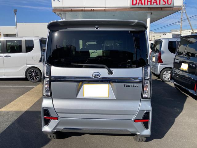 タントカスタムＲＳスタイルセレクション１５インチアルミホイール　キーフリーシステム　プッシュボタンスタート　オートエアコン（プッシュ式）　フルＬＥＤヘッドランプ　オート格納式カラードドアミラー　本革巻ステアリングホイール（静岡県）の中古車