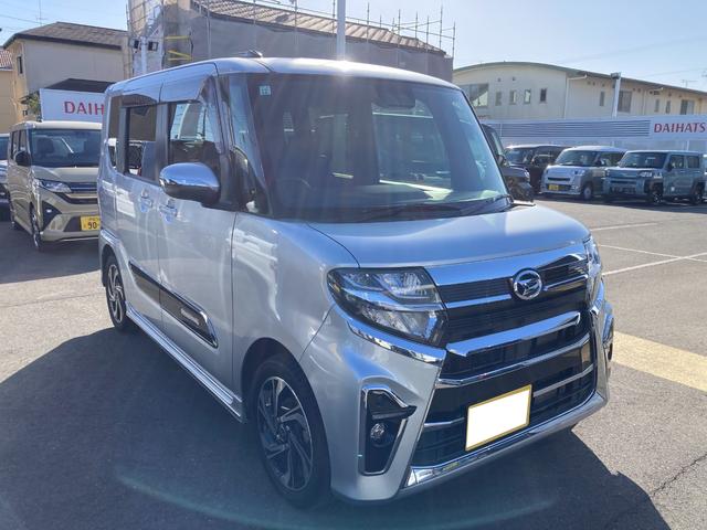 タントカスタムＲＳスタイルセレクション１５インチアルミホイール　キーフリーシステム　プッシュボタンスタート　オートエアコン（プッシュ式）　フルＬＥＤヘッドランプ　オート格納式カラードドアミラー　本革巻ステアリングホイール（静岡県）の中古車