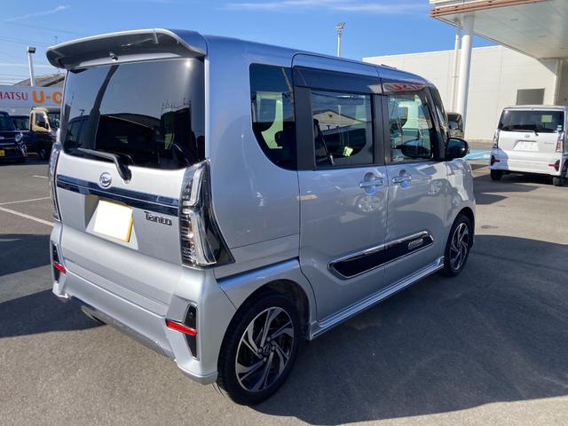 タントカスタムＲＳスタイルセレクション１５インチアルミホイール　キーフリーシステム　プッシュボタンスタート　オートエアコン（プッシュ式）　フルＬＥＤヘッドランプ　オート格納式カラードドアミラー　本革巻ステアリングホイール（静岡県）の中古車