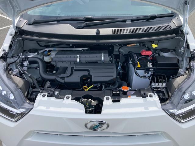 ミライースＸ　ＳＡIII１４インチフルホイールキャップ　ＬＥＤヘッドランプ　電動格納式（カラード）ドアミラー　自発光式デジタルメーターブルーイルミネーションメーター　マニュアルエアコン（ダイヤル式）　キーレスエントリー（静岡県）の中古車