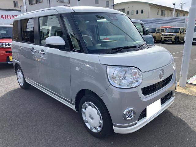 ムーヴキャンバスGメイクアップVS SAIII14インチフルホイールキャップ LEDヘッドランプ キーフリーシステム 両側パワースライドドア オートエアコン(プッシュ式) オートライト 置きラクボックス(静岡県)の中古車