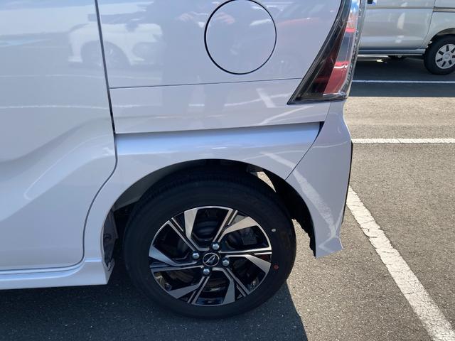 タントカスタムＸ１４インチアルミホイール　大型エアロバンパー　フルＬＥＤヘッドランプ　オート格納式カラードドアミラー　両側パワースライドドア　キーフリーシステム　プッシュボタンスタート（静岡県）の中古車